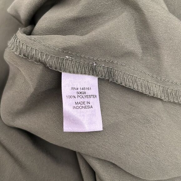 Charming Charlie’s Women’s Belted Dress Green X-Large - Picture 5 of 5